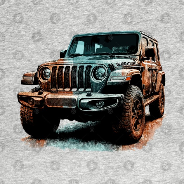 Jeep Gladiator by Vehicles-Art